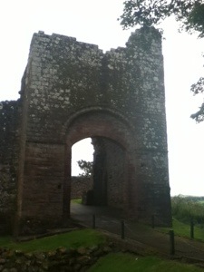 The main gate house The main gate house at Egremont Castle