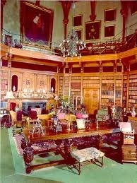 Muncaster castle library