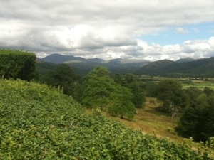 View of Eskdale from Muncaster
