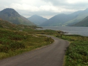 Lakeside lane by Wast Water