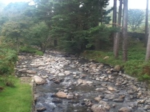 A rocky river