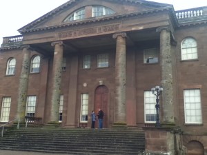 Berrington Hall Front Entrance