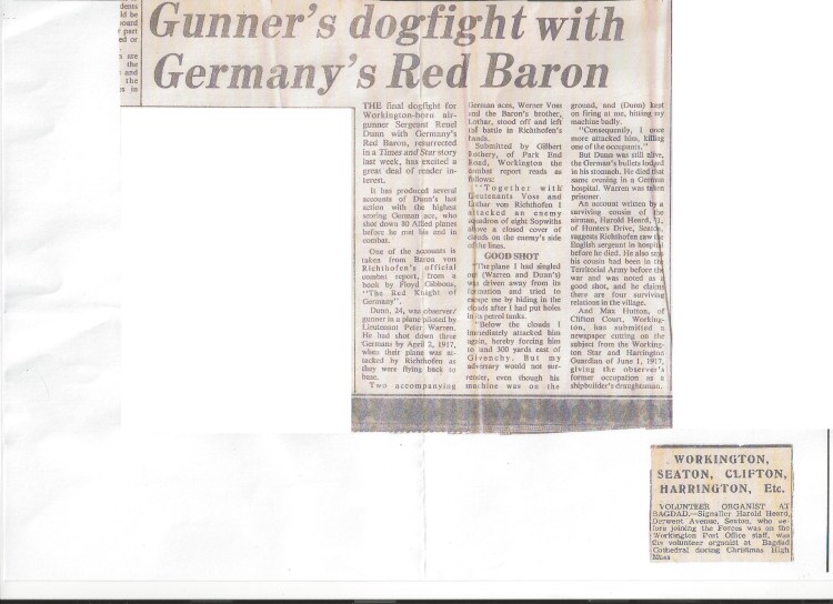 Newspaper report