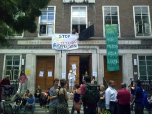 SOAS cleaners occupation