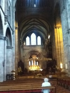 A quiet corner of Hereford Cathedral