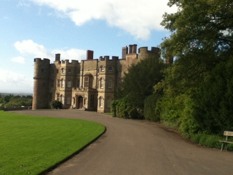 Croft Castle from drive