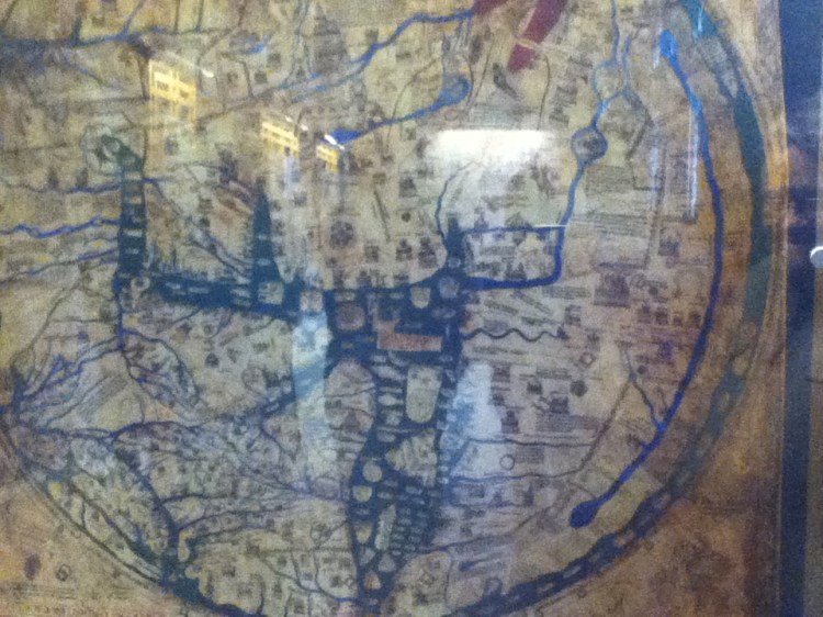 A geographic and Spiritual Map of the world