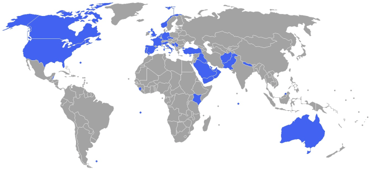 Current British Overseas Deployments