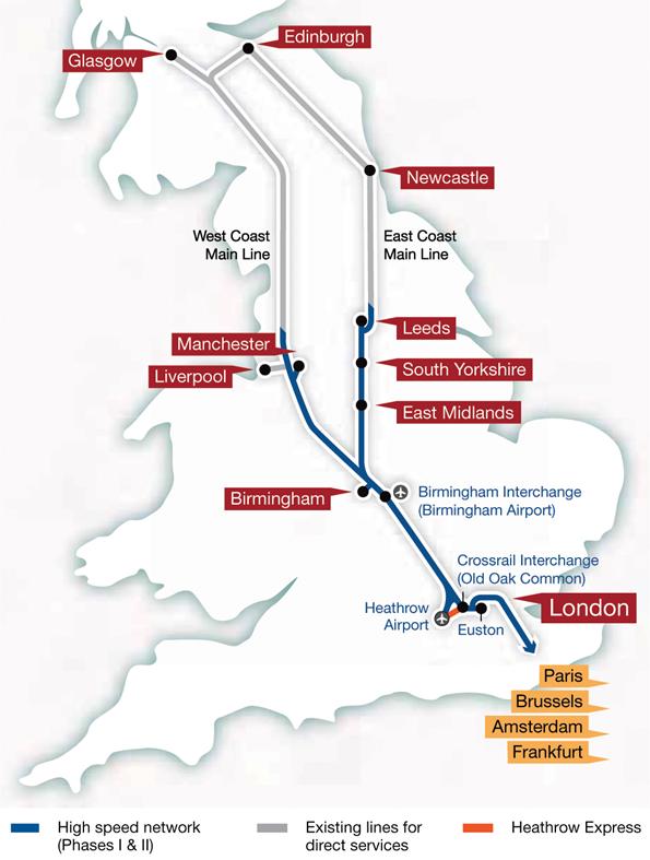 HS2 map