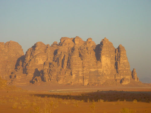Wadi Rum at Sunrise