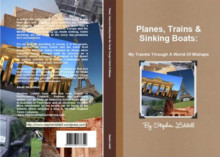 Trains, Planes and Sinking boats paperback cover