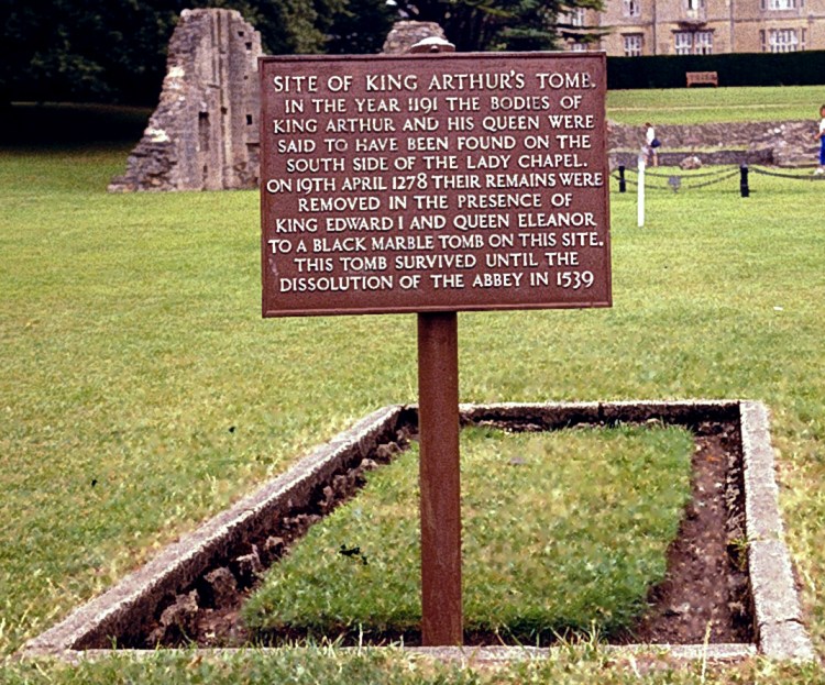 The former grave of King Arthur?