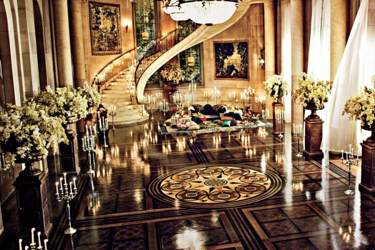 Mansion reception room