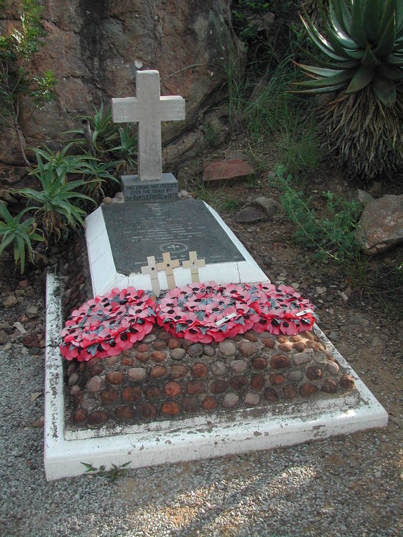 Grave of Melville and Coghill