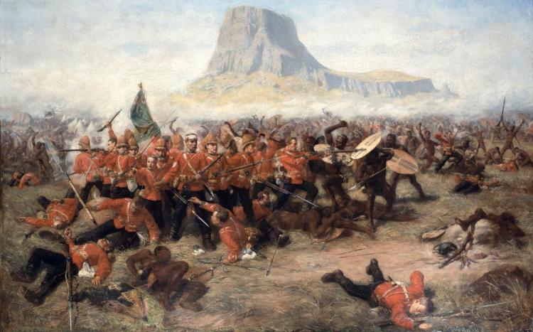 Battle of Isandlwana Painting