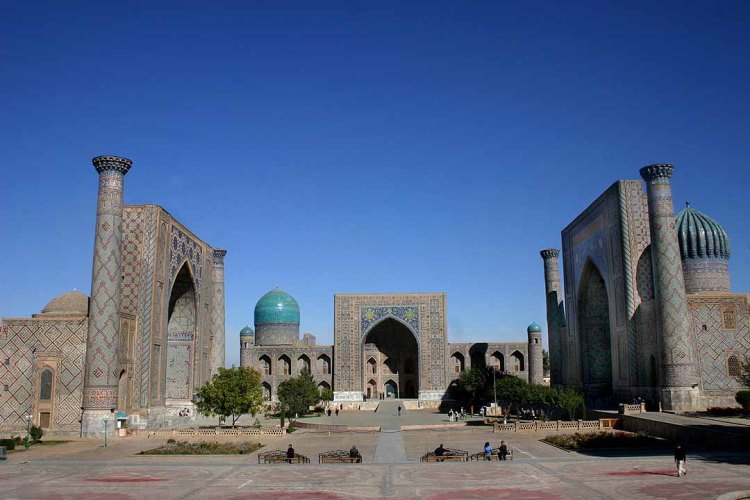The Registan in Samarqand