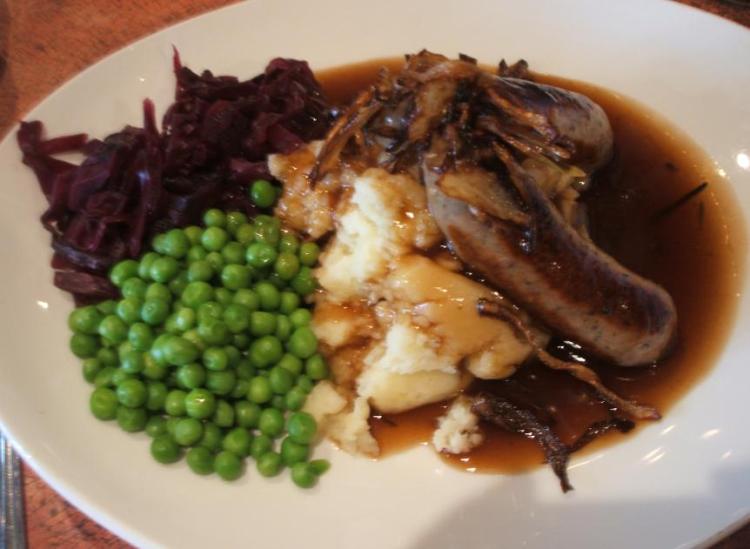 Bangers and mash