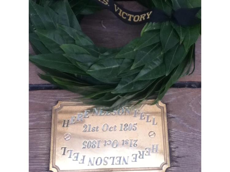 Spot where Nelson was shot