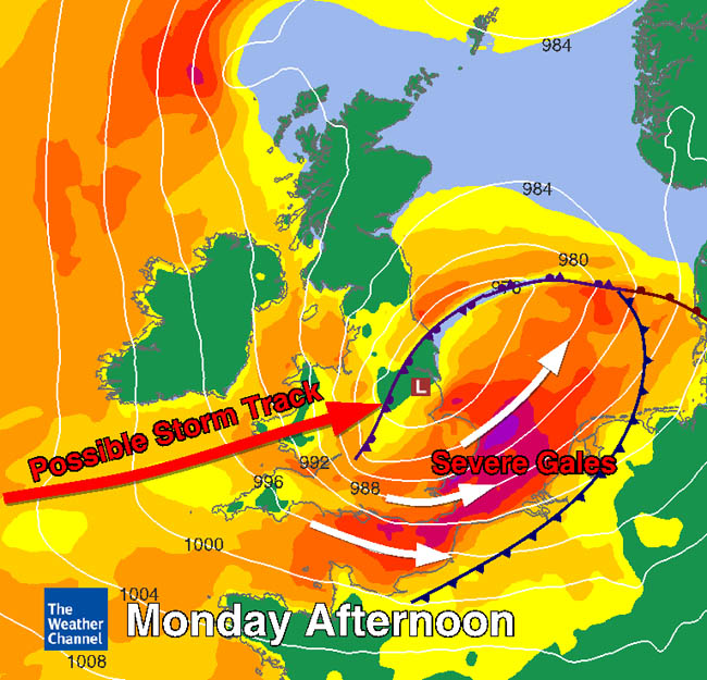 The 2013 Great Storm of St. Jude