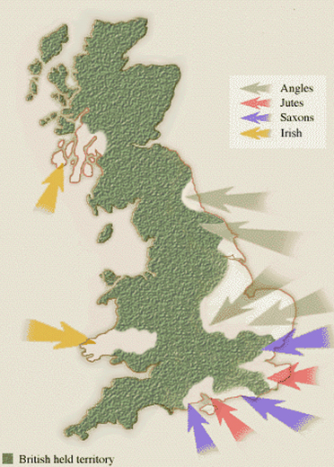 Post-Roman Invasions of Britain