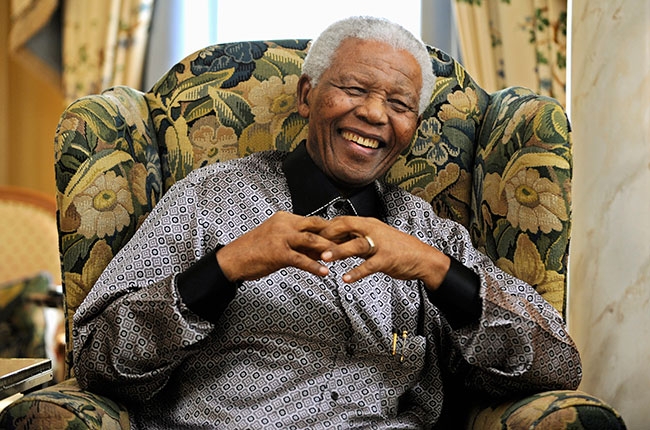 Nelson Mandela in London