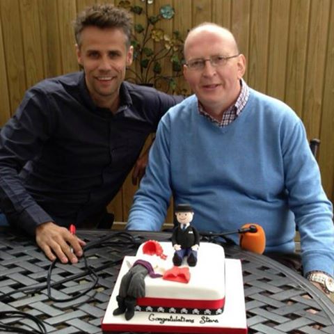 Richard Bacon & Steve Evans