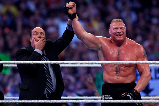Brock Lesnar wins!