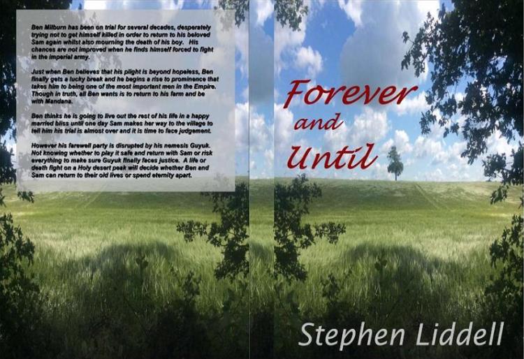 The cover of Forever and Until, the final book of the Timeless Trilogy