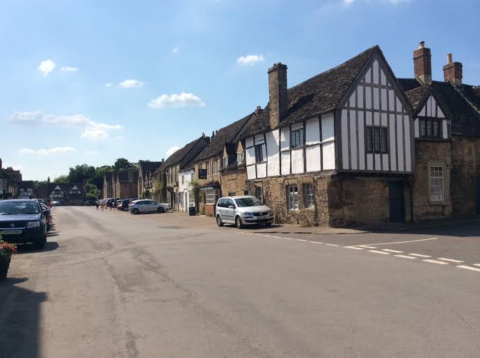 Lacock village main street