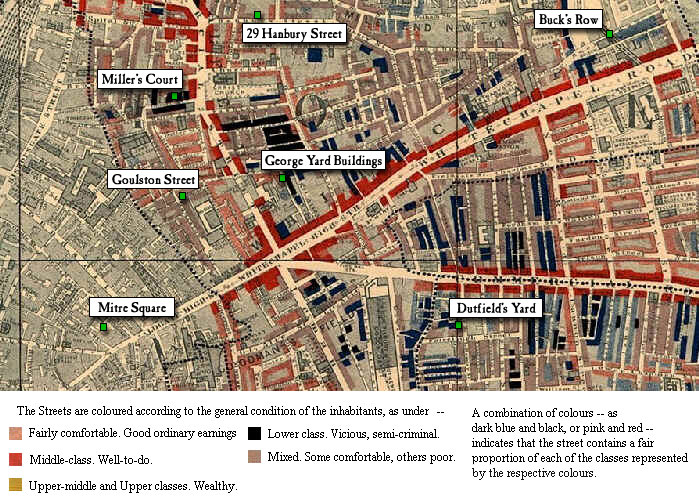Whitechapel map