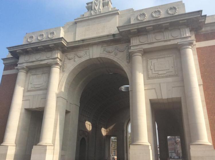 The Menim Gate in Ypres
