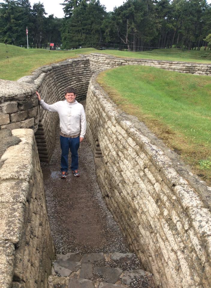 Vimy Ridge WW1 trench
