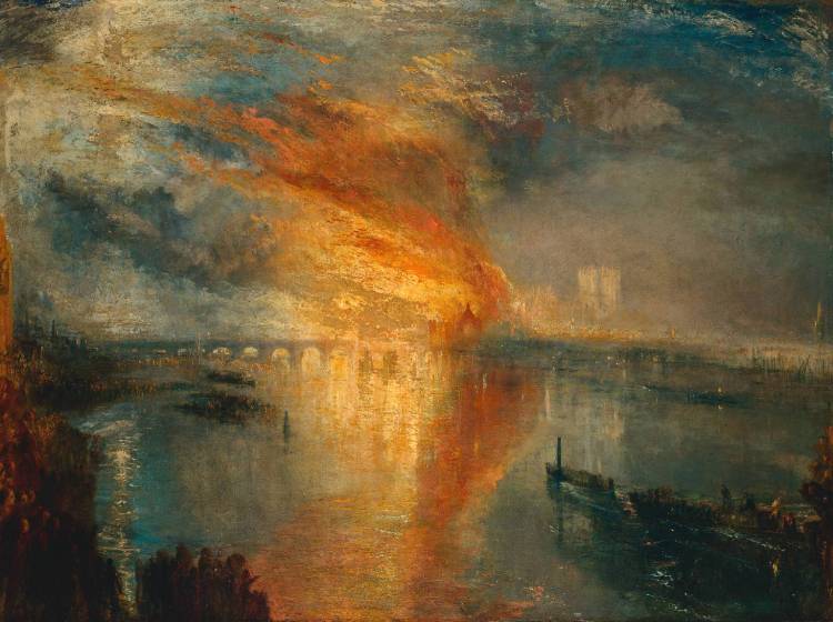 The Burning Of The Houses Of Parliament