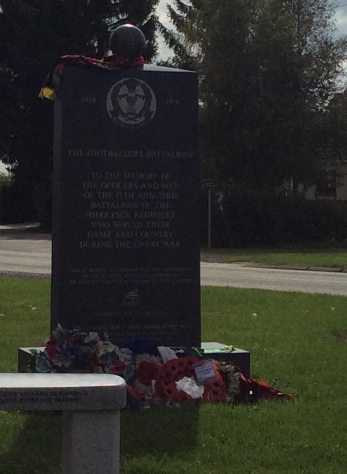 Delville Wood Football Memorial