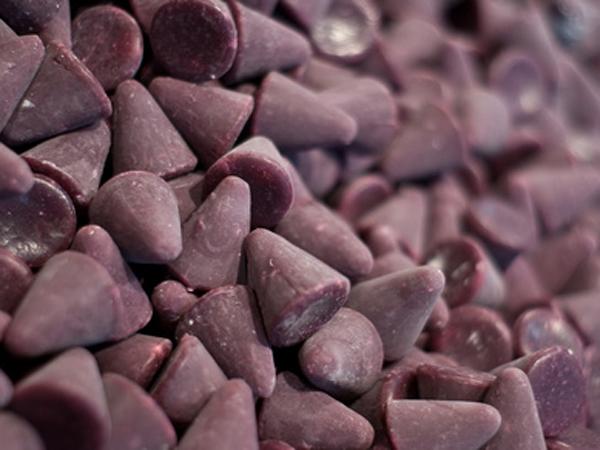 Conical in shape, hard on the outside with a soft filling inside.