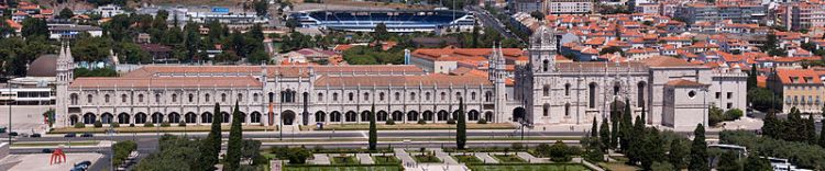Jeronimos Monastery in Lisbon.  