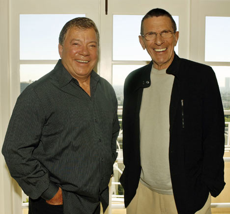 William Shatner and Leonard Nimoy