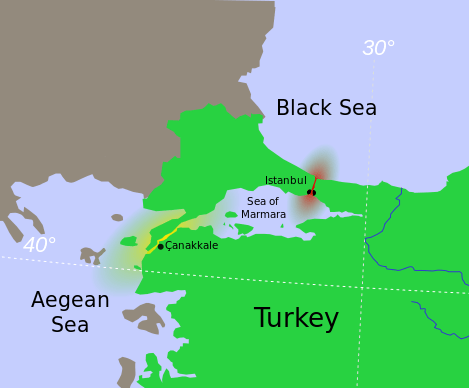 Dardanelles Map