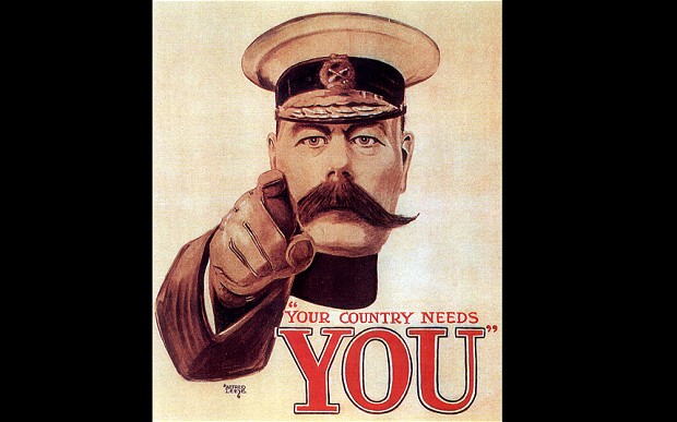 Your country needs you