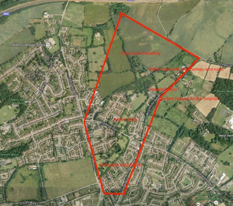 Leavesden Hospital today