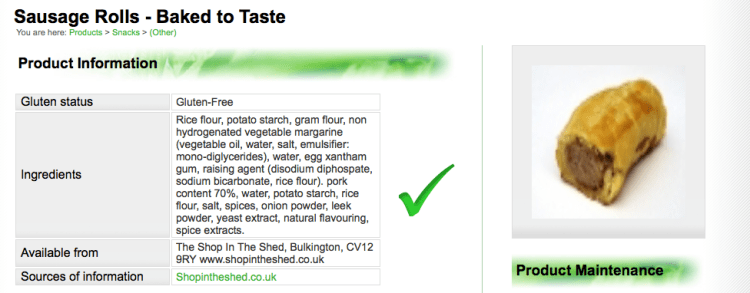 Gluten and dairy free sausage rolls