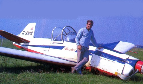 Neil Williams and his Zlin