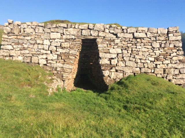 Well preserved mine entrance