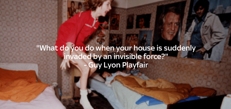 Enfield Poltergeist possesses Janet.