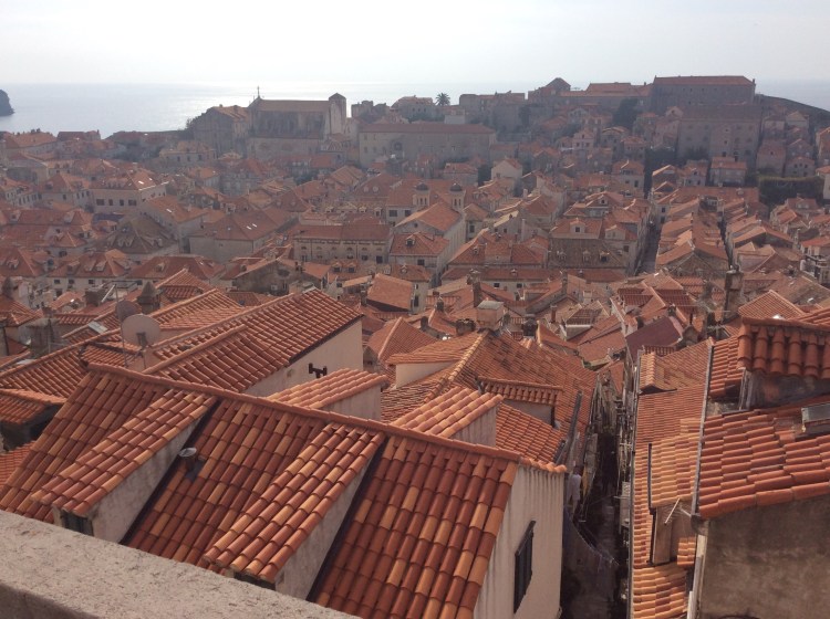 Red roofs of Dubrovnik