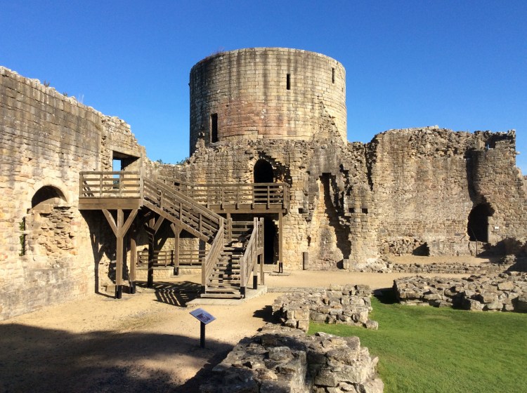 The remains of The Great Hall