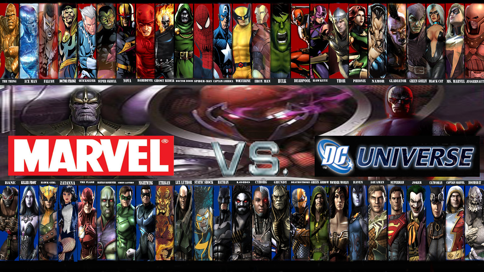 Marvel V DC Who cares? I'm an adult.