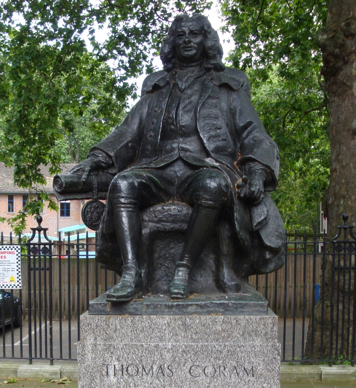 Statue of Thomas Coram
