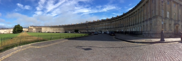 The Royal Crescent in Bath