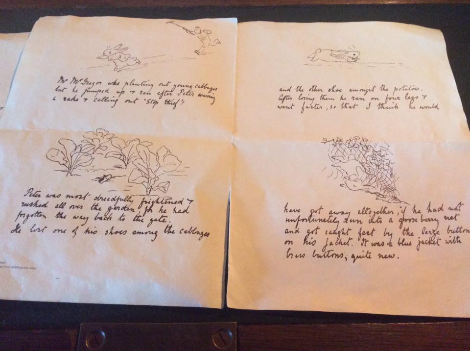 The birth of Peter Rabbit